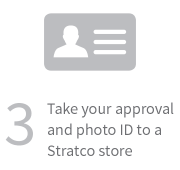 Show us your approval and photo ID